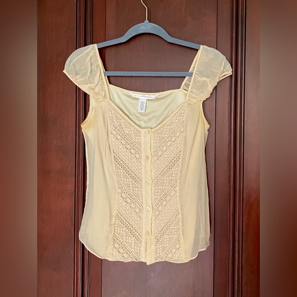 Vintage Diane Von Furstenberg short-sleeved blouse